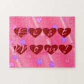 Beste mama in hart legpuzzel (Horizontaal)