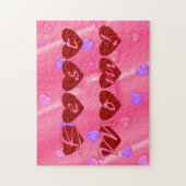 Beste mama in hart legpuzzel (Verticaal)