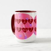 Beste mama in hart mok (Voorkant links)