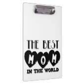 Beste mama in het wereldklembord van Moederdag Klembord (Rechts)