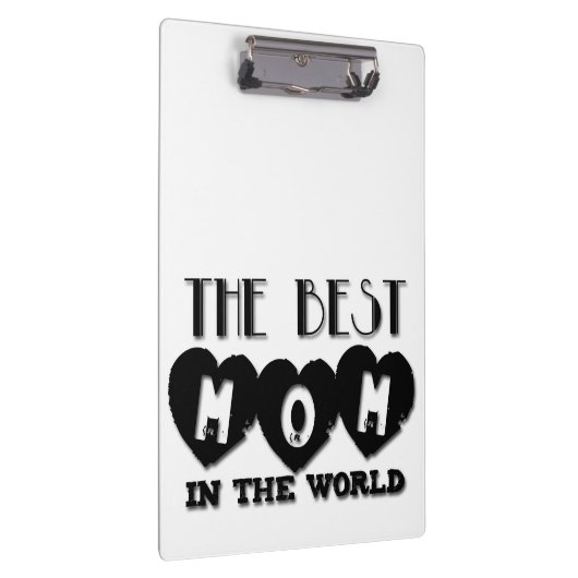 Beste mama in het wereldklembord van Moederdag Klembord (Rechts)