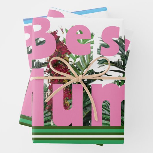 Beste mama! inpakpapier vel (In situ)