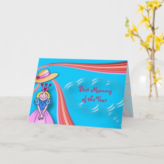 Beste Mama Kaart (Gele Bloem)