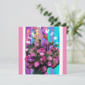 Beste mama! kaart (Staand voorkant)