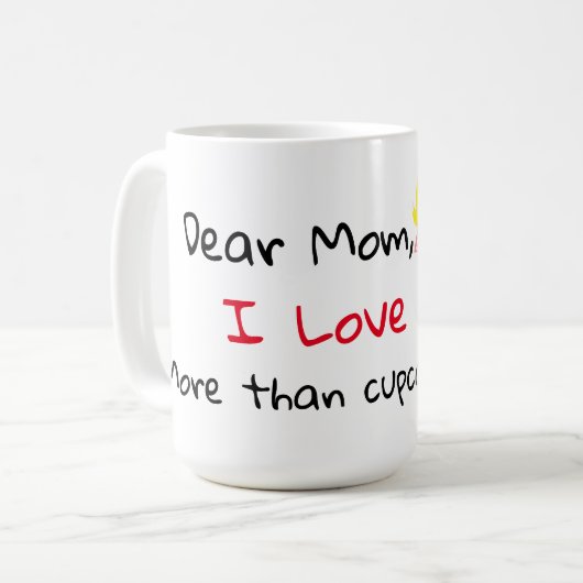 Beste mama koffiemok (Voorkant links)