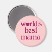 Beste mama magneet (Voorkant / Achterkant)