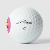 Beste mama - Moederdag Golf Ball Golfballen (Logo)