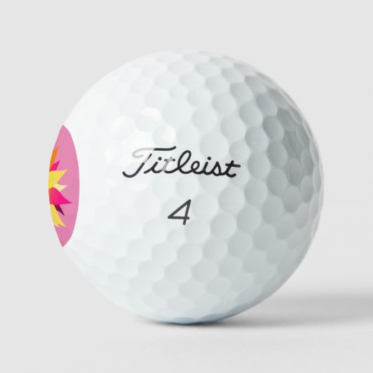 Beste mama - Moederdag Golf Ball Golfballen (Logo)