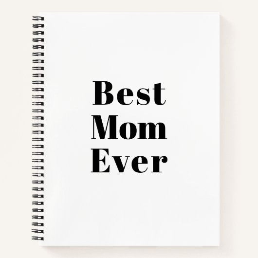 Beste mama, Moederdag, Moeder stijlvol recept boek (Voorkant)