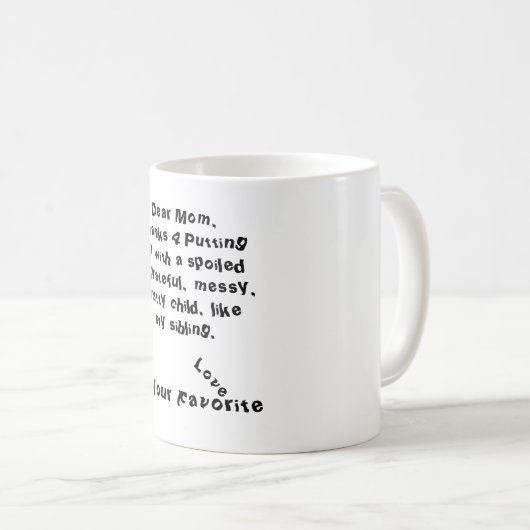 Beste mama Mok (Voorkant rechts)