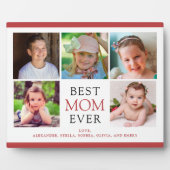 Beste mama ooit 5 Foto's Moederdag Fotoplaat (Voorkant)