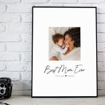 Beste mama ooit | Aangepast voor moderne foto