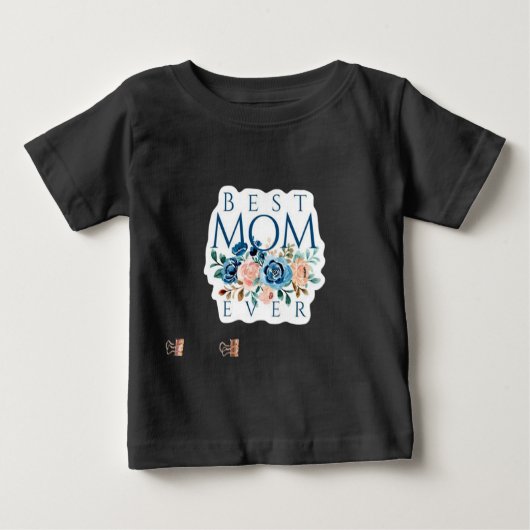 Beste mama ooit Baby T-Shirt (Voorkant)