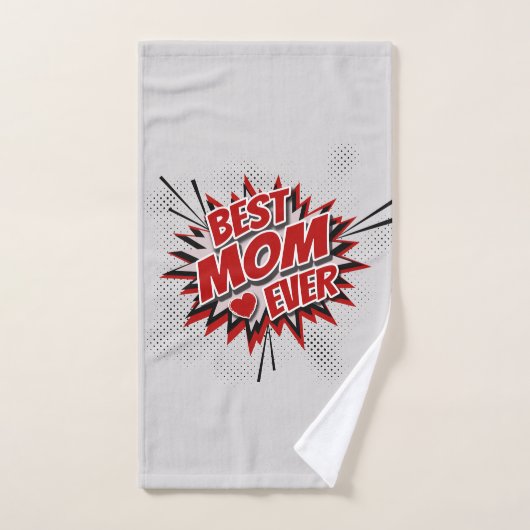 Beste mama ooit bad handdoek (Handdoek)