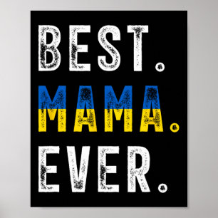 Beste mama ooit! Beste Oekraïense moeder  Poster