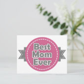 Beste mama ooit briefkaart (Staand voorkant)