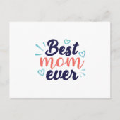 Beste mama ooit briefkaart (Voorkant)