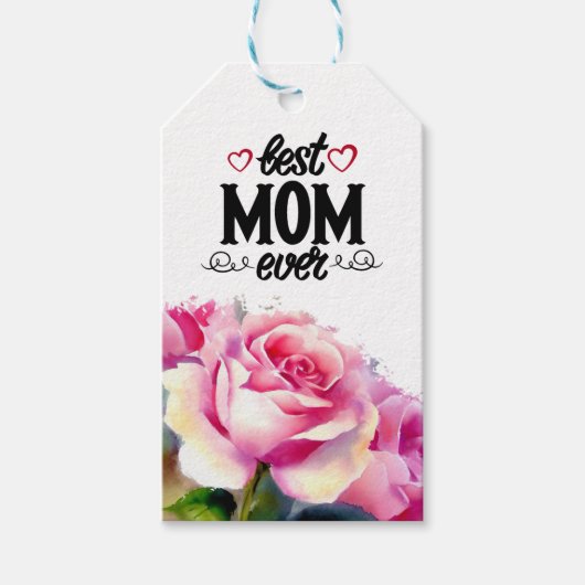Beste mama ooit cadeaulabel (Voorkant)