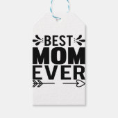 Beste mama ooit! cadeaulabel (Voorkant)