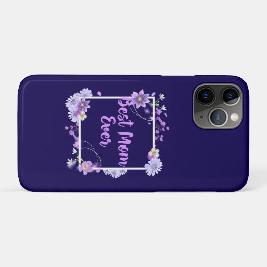 Beste mama ooit Case-Mate iPhone case (Achterkant (horizontaal))