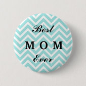 Beste mama ooit - Eenvoudige Button badge (Voorkant)