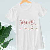 "Beste mama ooit" eenvoudige shirt