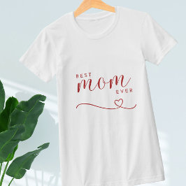 "Beste mama ooit" eenvoudige shirt