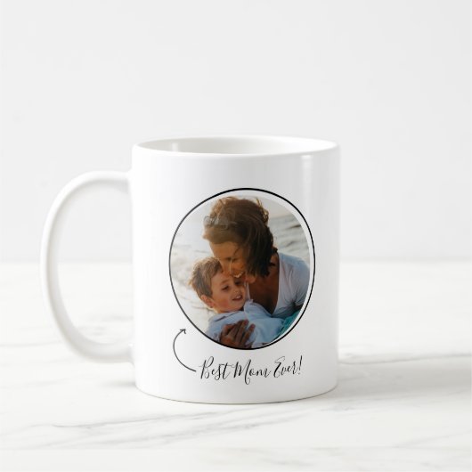 Beste mama ooit - Foto Moederdag Koffiemok (Links)