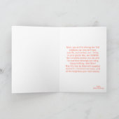 Beste mama ooit foto schattig Sinaasappel Flora Ve Kaart (Binnen)