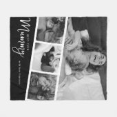 Beste mama ooit fotocollage fleece deken (Voorkant (Horizontaal))