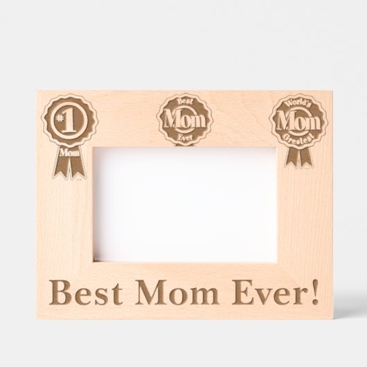 Beste mama ooit! gegraveerde lijstjes (Voorkant)