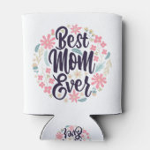 Beste mama ooit, gelukkige moederdag blikjeskoeler (Achterkant)