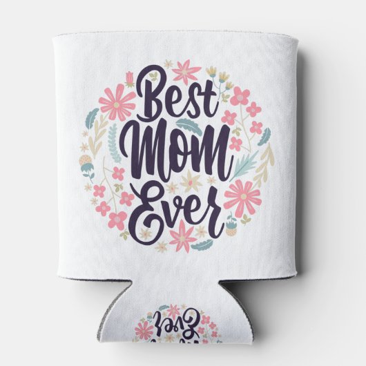 Beste mama ooit, gelukkige moederdag blikjeskoeler (Achterkant)