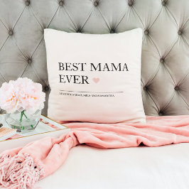 Beste mama ooit | Gelukkige Moederdag Kussen