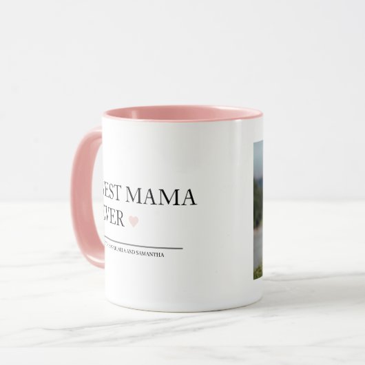 Beste mama ooit | Gelukkige Moederdag Mok (Voorkant links)