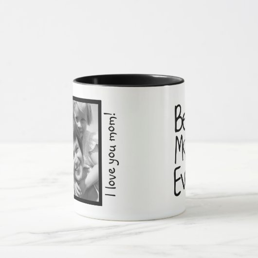 Beste mama ooit! Gepersonaliseerd Mok (Midden)