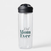 Beste mama ooit Gepersonaliseerd Waterfles (Voorkant)
