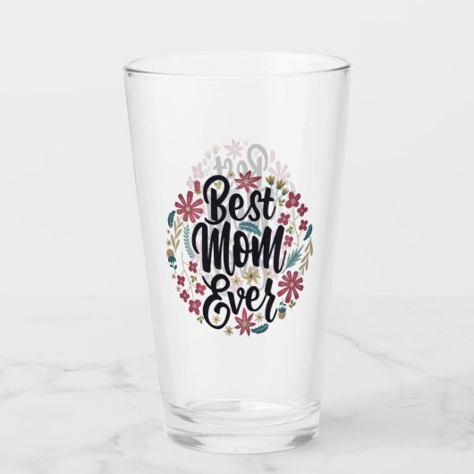Beste mama ooit glas (Achterkant)