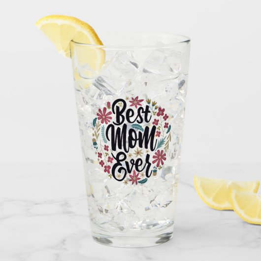 Beste mama ooit glas (Voorkant ijs)