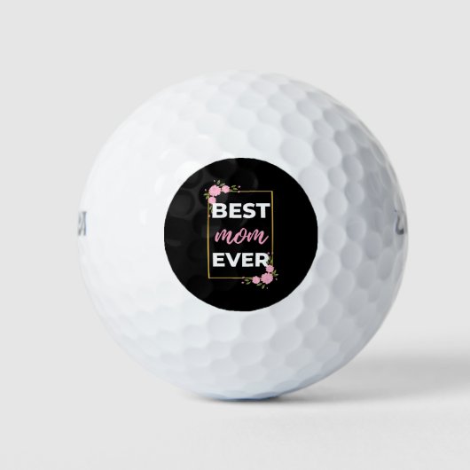 Beste mama ooit golfballen (Voorkant)