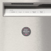 Beste mama ooit grijs magneet (Insitu (Vaatwasser))