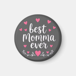 Beste mama ooit grijs magneet