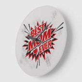 Beste mama ooit grote klok (Hoek)