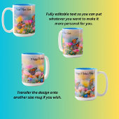 Beste mama ooit, Happy Moederdag Tweekleurige Koffiemok