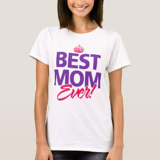 Beste mama ooit Happy Mothers Day Crown T-shirt