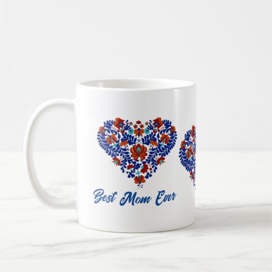 Beste mama ooit | Hongaars Matyo cadeau idee Koffiemok (Links)