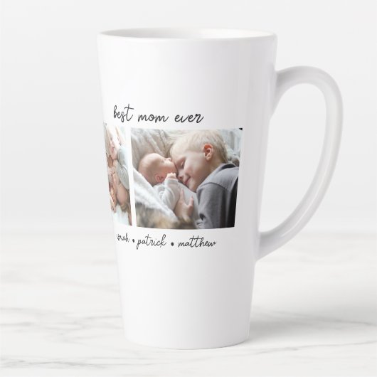 Beste mama ooit Kinder namen Latte Mok (Rechts)