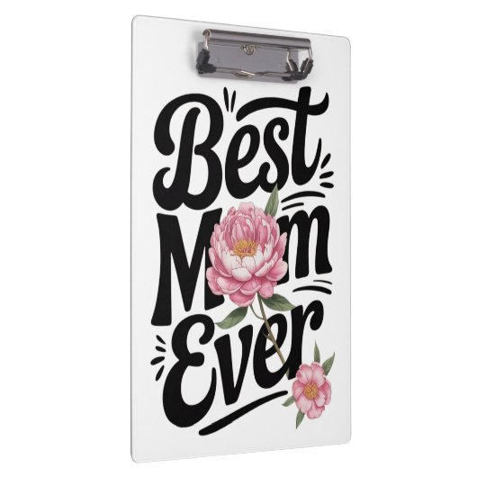 "Beste mama ooit" Klembord (Rechts)