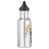 Beste mama ooit kleurrijk waterfles (Links)
