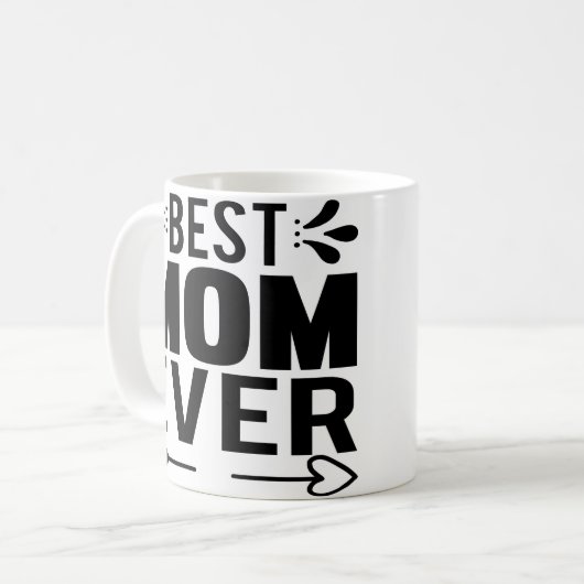 Beste mama ooit! koffiemok (Voorkant links)